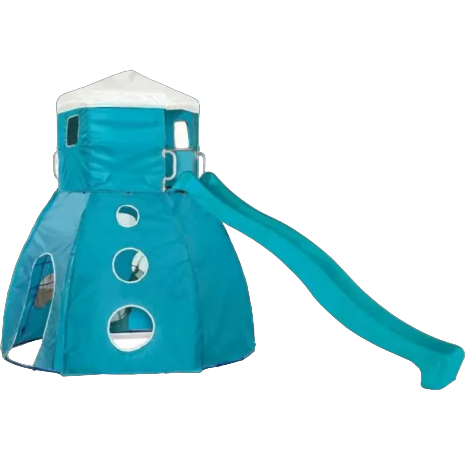 Complex De Joaca Copii Climbing Dome cu tobogan Plum 22118 - imagine 7